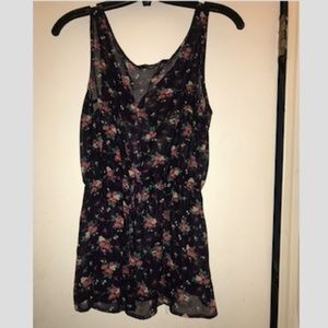 Sheer Floral Tank